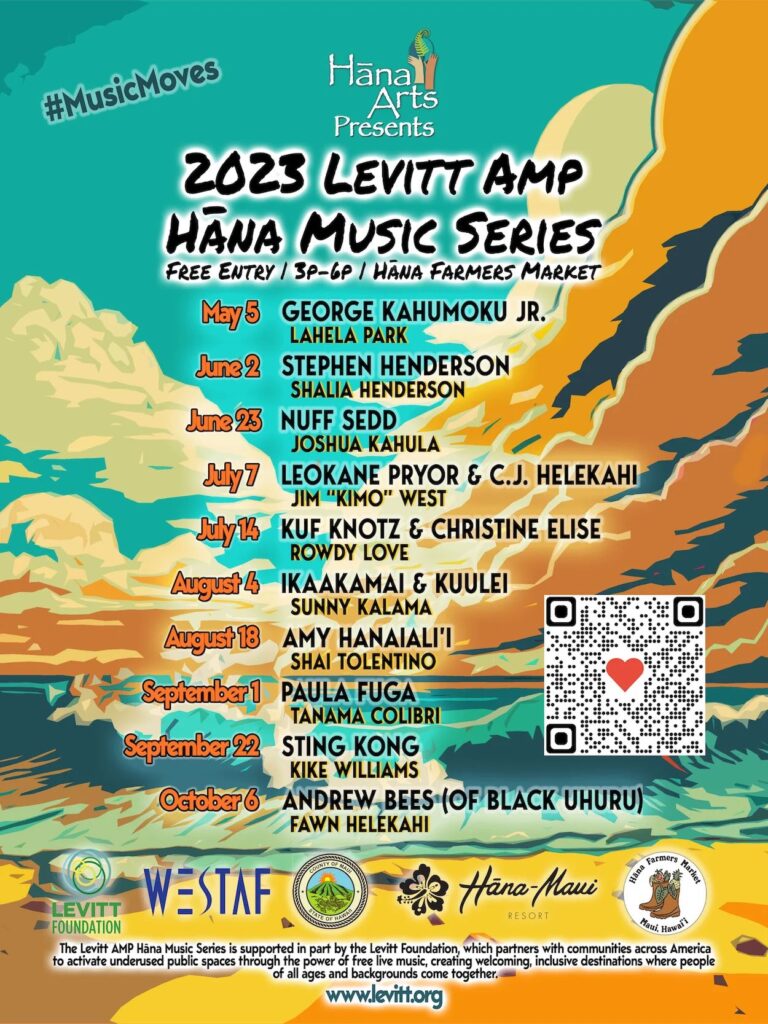 LevittAMP Hana Farmers Market Music Series 2023